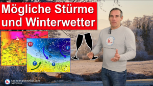 Stürme und Schnee Anfang Januar möglich, aber noch große Unsicherheit