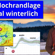 Recht kalte Hochdruckrandlage – regional winterlich