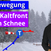 Kaltfront, Polarluft und dann auch Schnee