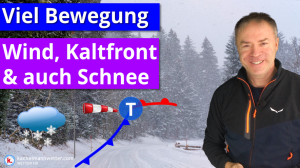 Kaltfront, Polarluft und dann auch Schnee