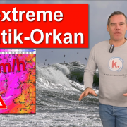 Extremes Orkantief trifft auf Nordwesteuropa