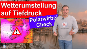 Wetterumstellung beginnt, lokal Glatteis, mehr Wind und milder