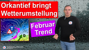 Atlantisches Orkantief bringt Wetterumstellung