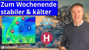 Allmählich kälter – Wochenende Frost & stabiler