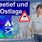 Schneetief und kalte Ostwetterlage