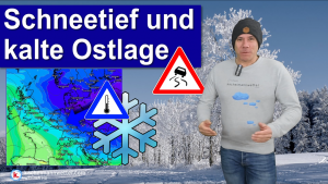 Schneetief und kalte Ostwetterlage