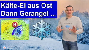 Kälte-Ei aus Osten, dann großes Wetter-Gerangel bis Mitte Februar