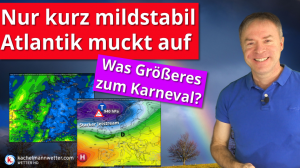 Nur kurz frühlingshaft – Atlantik meldet sich zurück