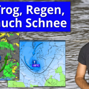 Tief, Trog, Regen und teils auch Schnee