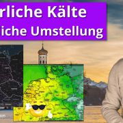 Winterliche Kälte, allmähliche Umstellung