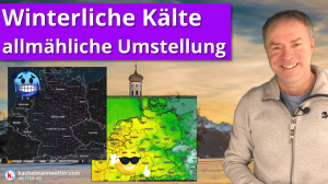 Winterliche Kälte, allmähliche Umstellung