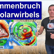 Sehr frühe Abschwächung des Polarwirbels – plötzliche Stratosphärenerwärmung