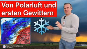 Wetterumstellung mit Polarluft und ersten Gewittern